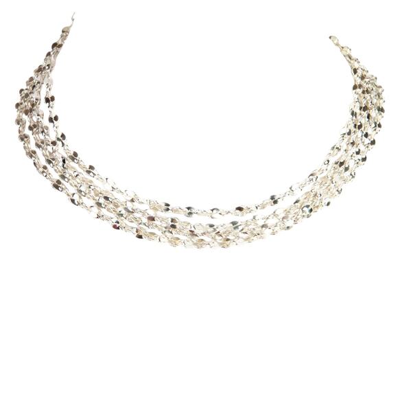 VIRGINS SAINTS & ANGELS VSA Love Chain Necklace in Silver - Picture 1 of 9